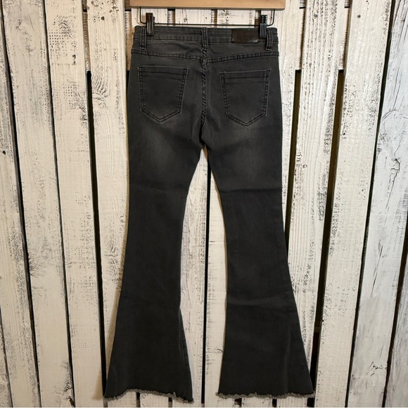 AC For AG Jeans Women 27” Black Flare Goldschmied Retro Y2K Grunge‎ Skater Vibes - Picture 7 of 9